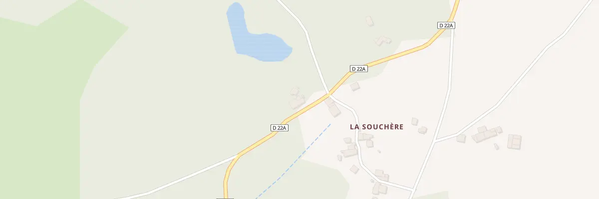 Plan du 5063 La Souchère à Marval