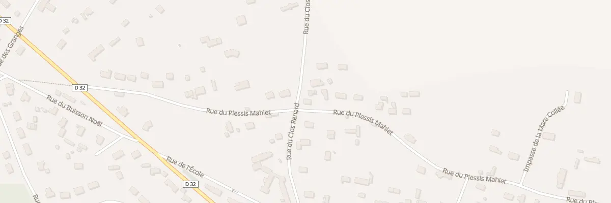 Plan du 10 Rue du Clos Renard à Barc