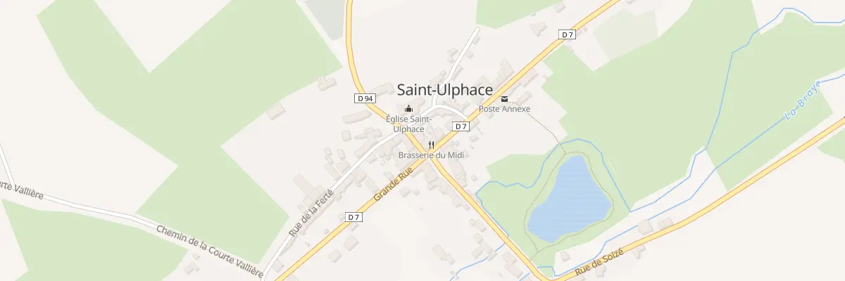 Plan du 2 Rue de Théligny à Saint-Ulphace