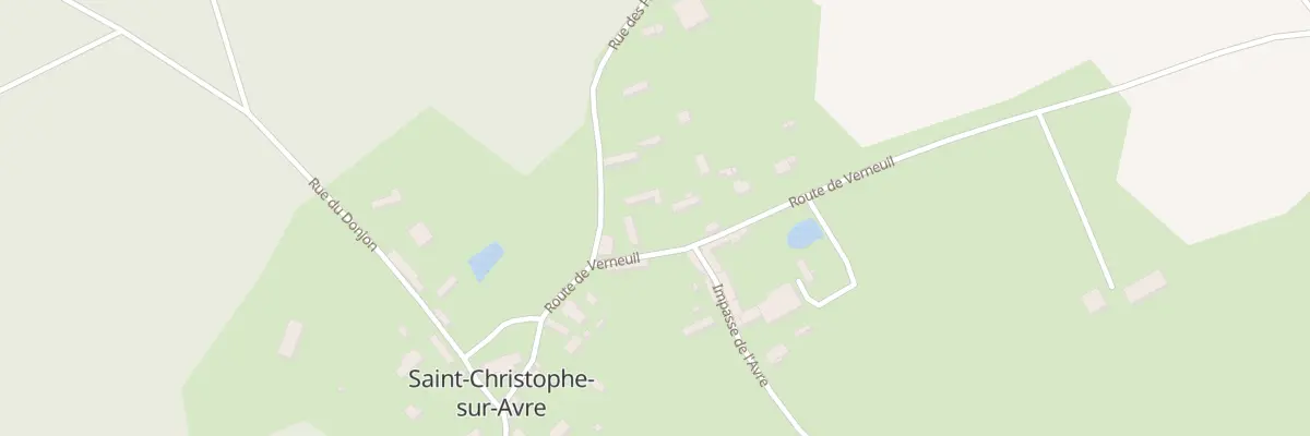 Plan du 7 Rte de Verneuil à Saint-Christophe-sur-Avre