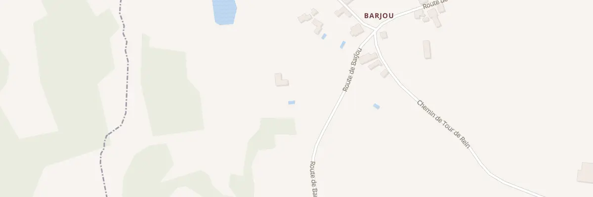 Plan du 31B Barjou à Sainte-Croix