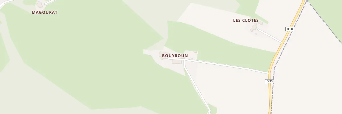 Plan du 41 Bouyroun à Saint-Laurent