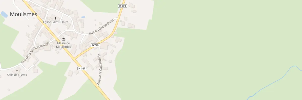 Plan du 8 Rte de Montmorillon à Moulismes