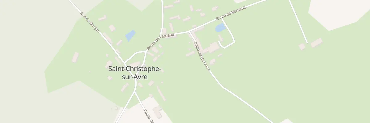 Plan du 2 Imp de l’Avre à Saint-Christophe-sur-Avre