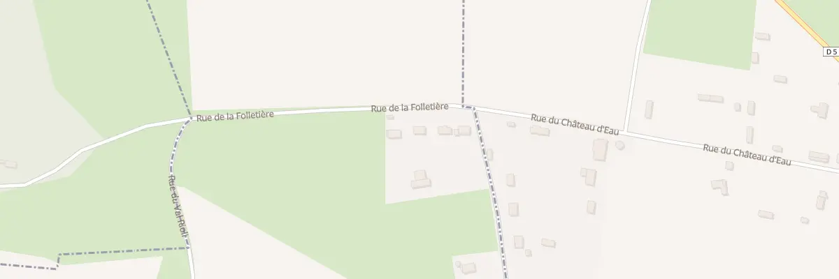 Plan du 71 Rue de la Folletiere à Carville-la-Folletière