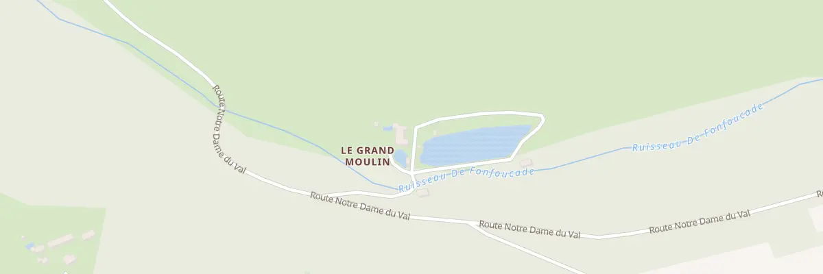 Plan du 127 Grand Moulin à Saint-Avit-Sénieur