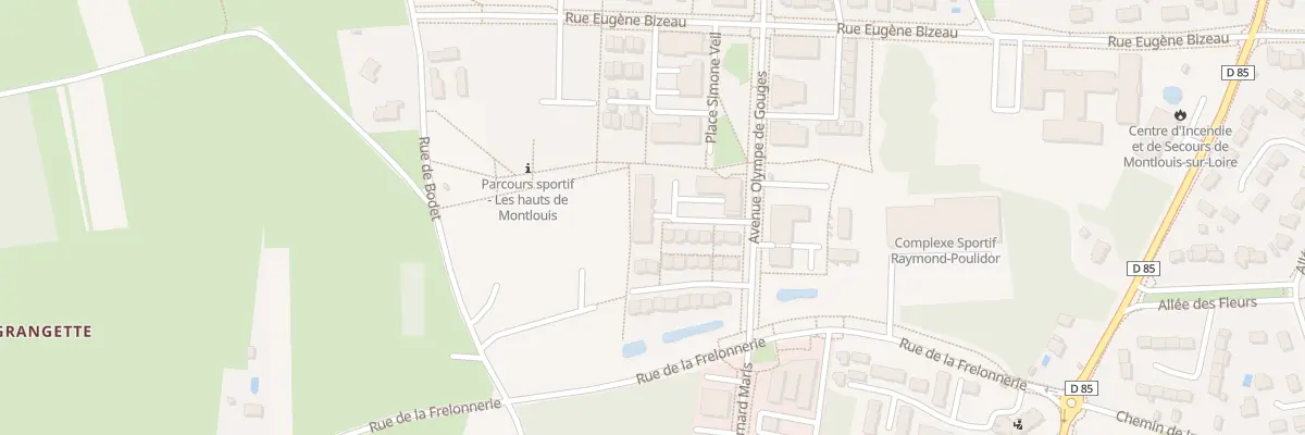 Plan du 4 All Germaine Tillion à Montlouis-sur-Loire