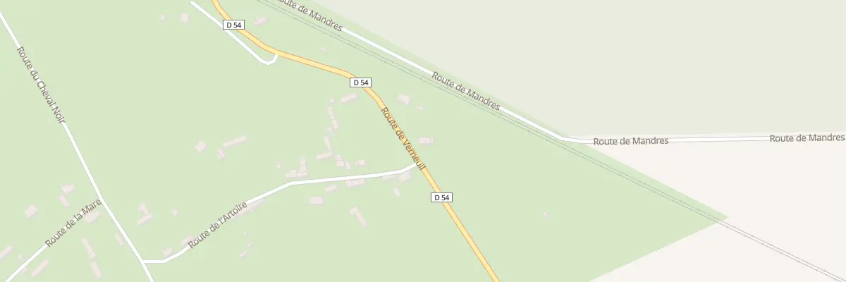 Plan du 17 Rte de Verneuil à Bourth
