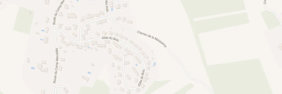 Plan du 24 All du Bois à Bassillac et Auberoche