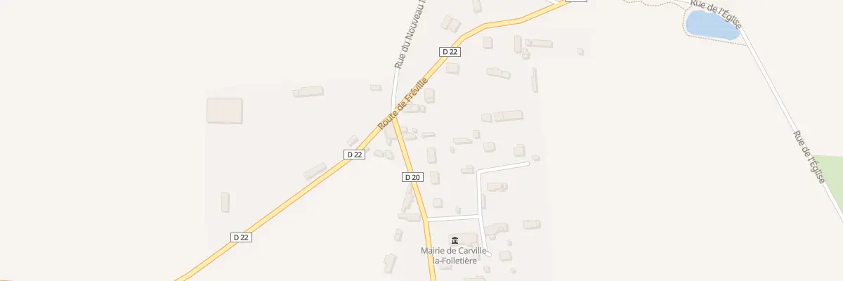 Plan du 5003 Le Village Nord à Carville-la-Folletière