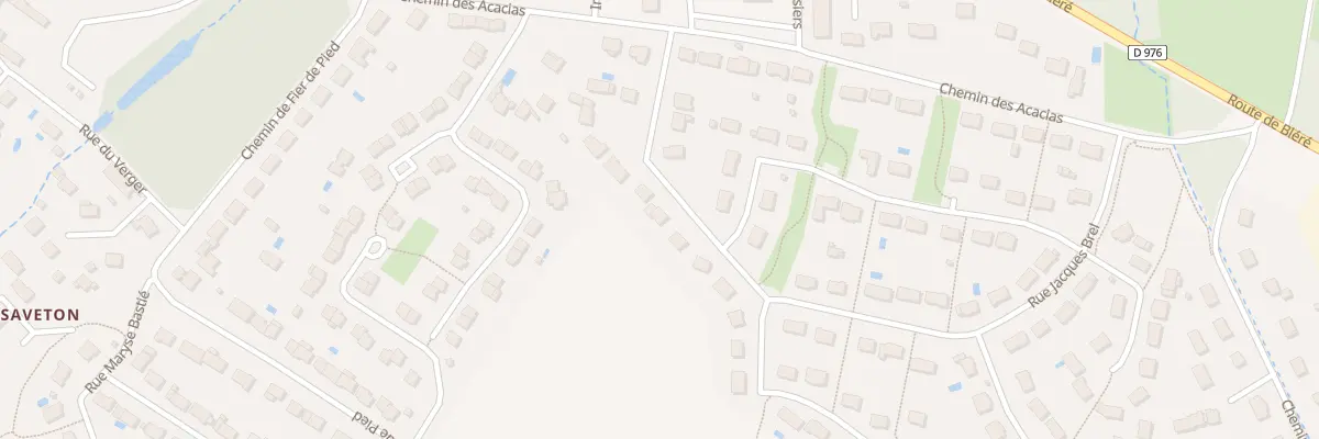 Plan du 14 Rue Georges Brassens à Véretz