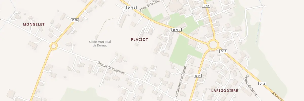 Plan du 11 Lot les Cerisiers à Donzac