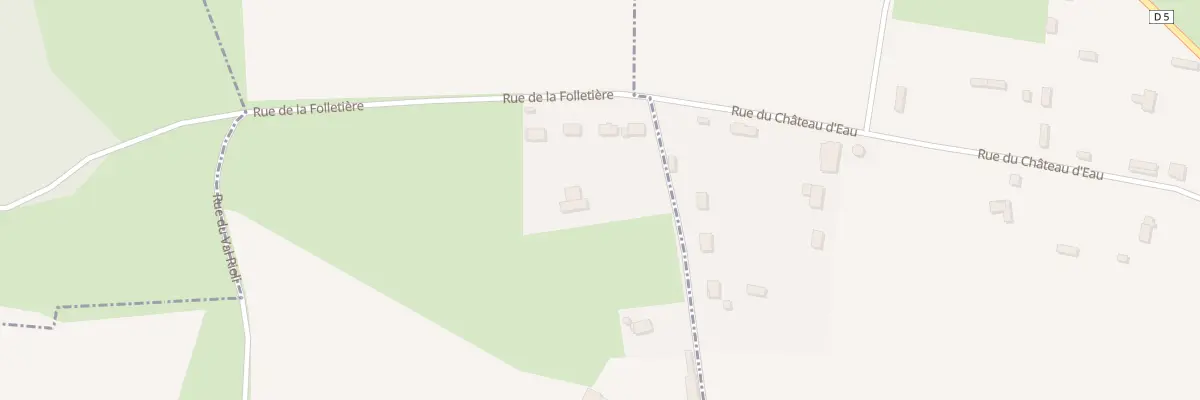 Plan de La Ferme de la Coupellerie à Carville-la-Folletière