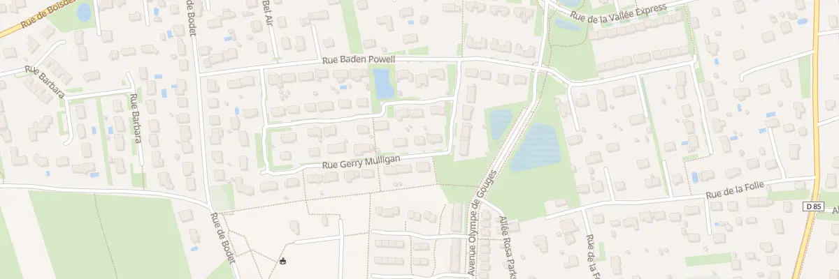 Plan du 4 Rue Gerry Mulligan à Montlouis-sur-Loire