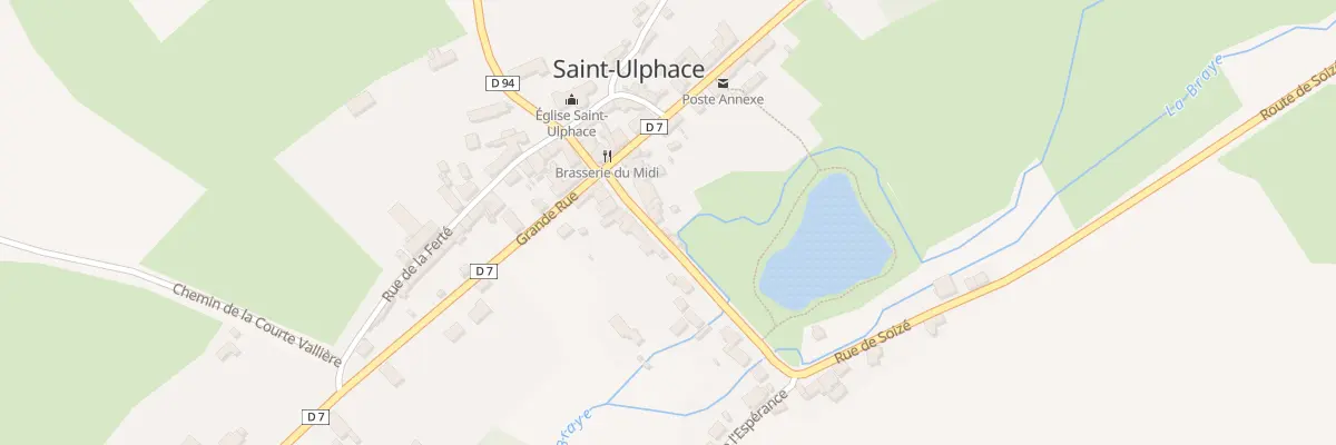 Plan du 9 Pl du Grand Monarque à Saint-Ulphace