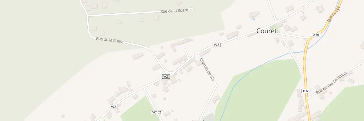 Plan du 11 Rue du Prat Bédiaou à Couret