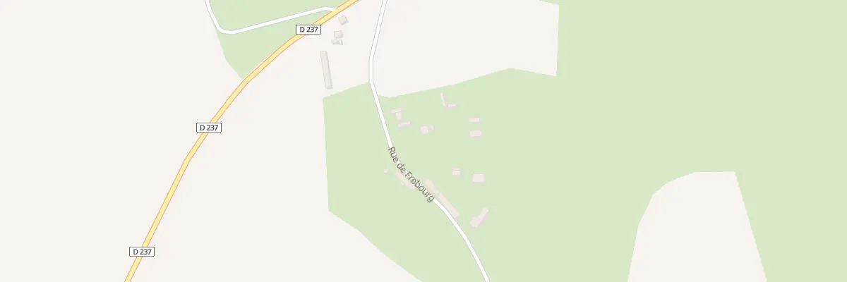 Plan du 2 Rue du Frebourg à Bourville