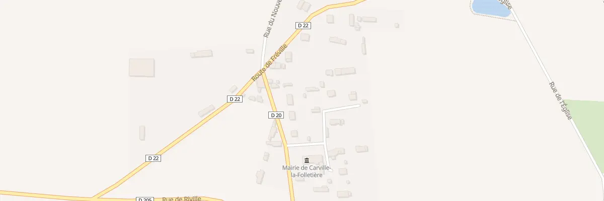 Plan du 5002C Le Village Nord à Carville-la-Folletière