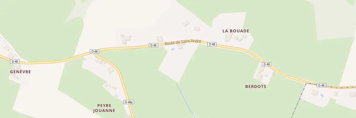 Plan du 36 Berdots à Lilhac