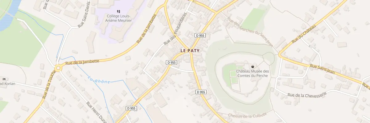 Plan du 26 Rue du Paty à Nogent-le-Rotrou