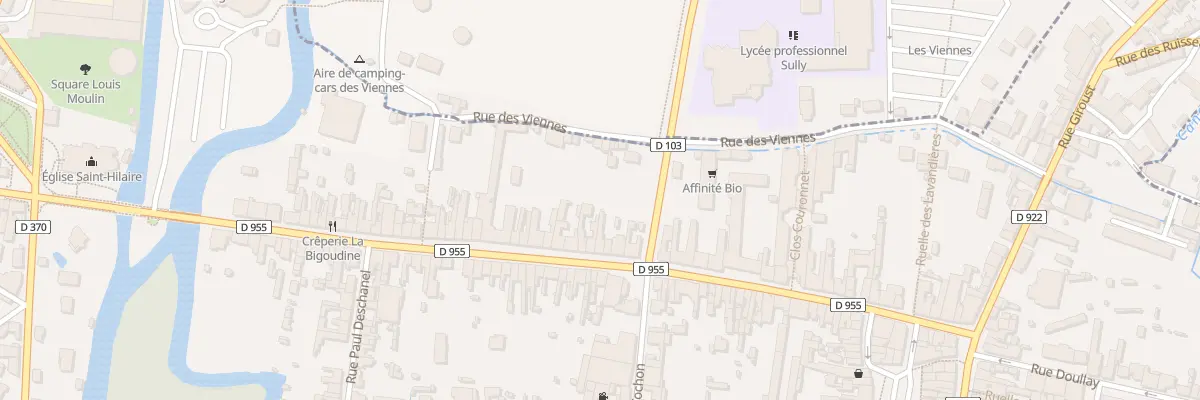 Plan du 70 Rue Saint-hilaire à Nogent-le-Rotrou