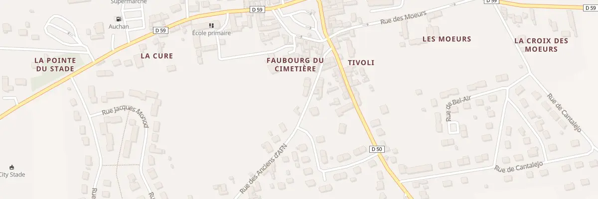 Plan du 9 Rue des Afn à Ligueil