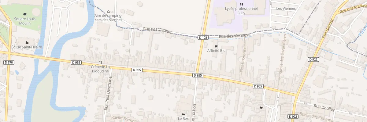 Plan du 72 Rue Saint-hilaire à Nogent-le-Rotrou