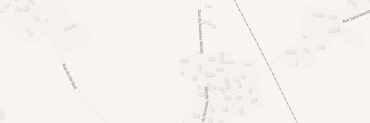 Plan du 619 Rue du Nouveau Monde à Carville-la-Folletière