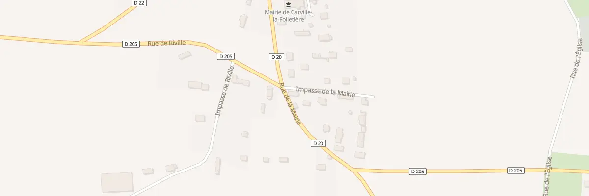 Plan du 275 Rue de la Mairie à Carville-la-Folletière