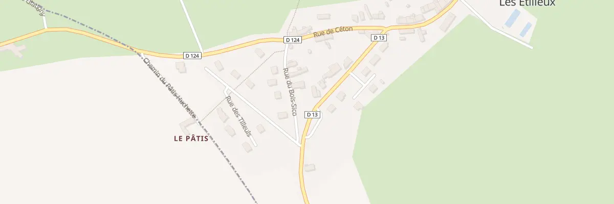 Plan du 6 Rue du Bois Sico aux Étilleux