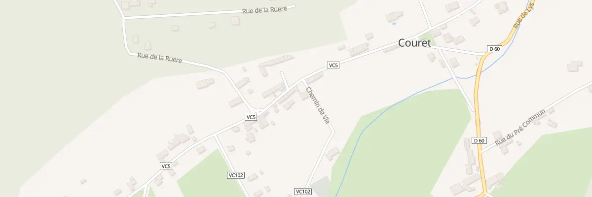 Plan du 14 Rue du Prat Bédiaou à Couret