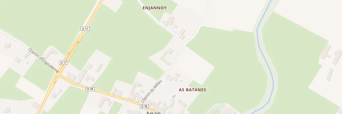 Plan du 51 En Supery à Anan