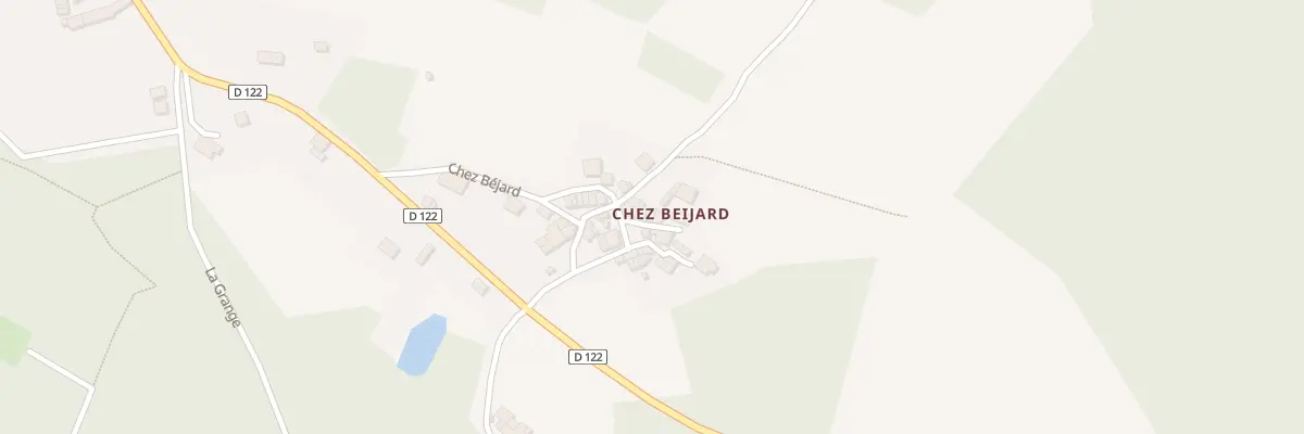 Plan du 5543 Chez Béjard à Vayres