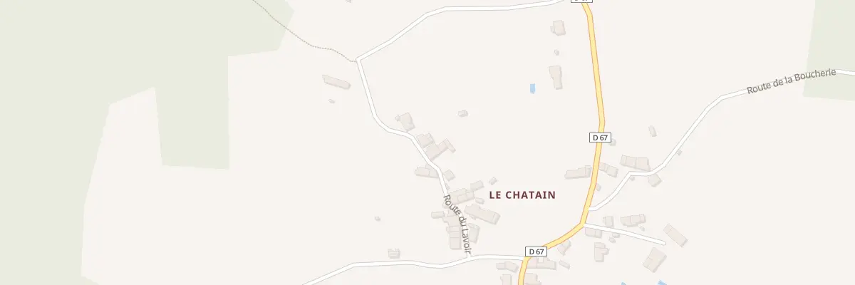 Plan du 5127 Le Chatain à Pensol