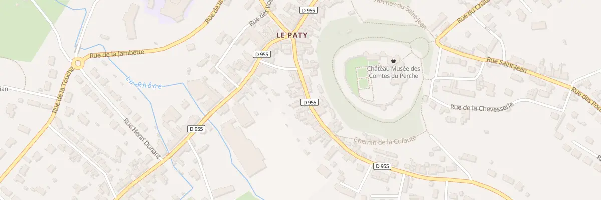 Plan du 8 Rue des Bouchers à Nogent-le-Rotrou