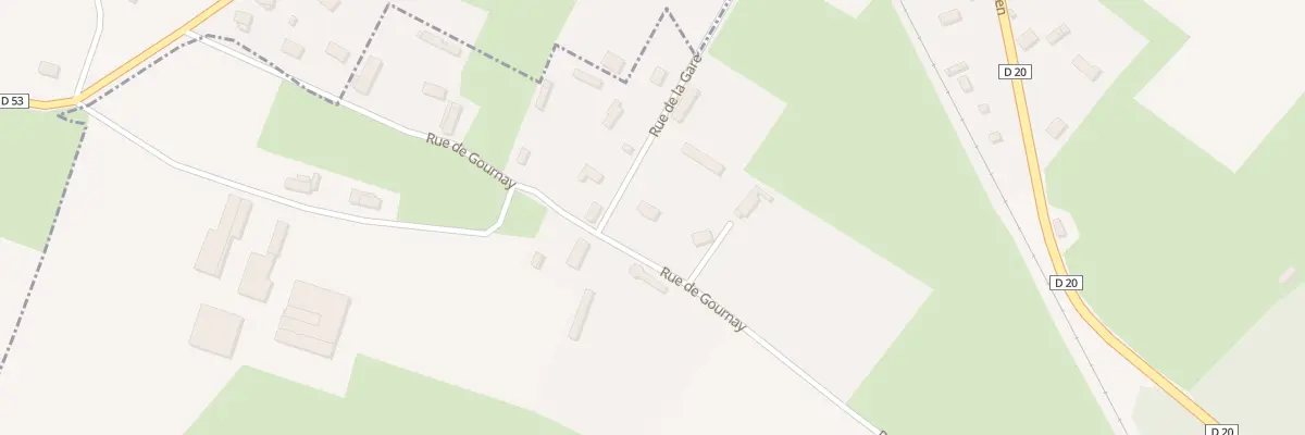 Plan du 315 Rue de la Gare à Grémonville