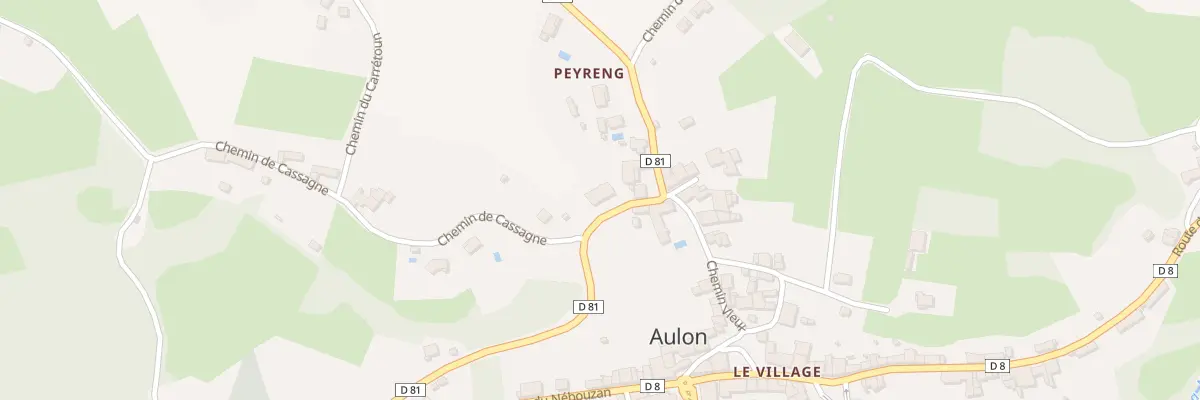 Plan du 31 Le Village à Aulon