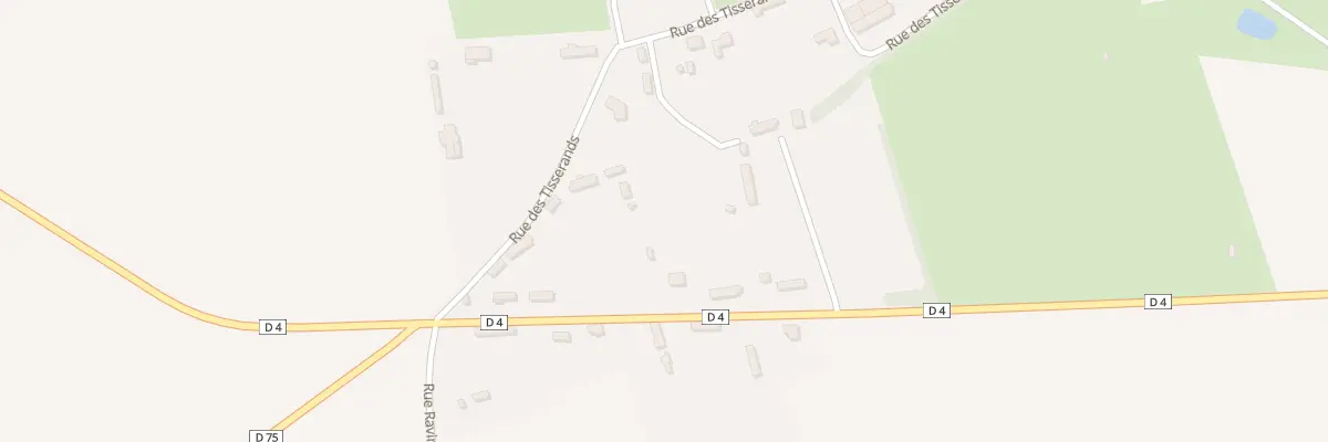 Plan du 155 Rte de la Bascule à Angiens