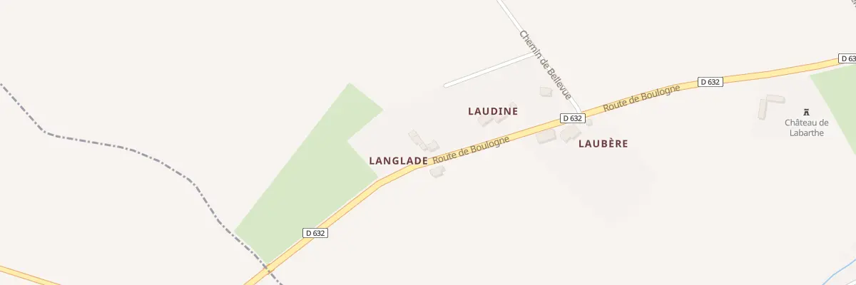 Plan du 5014 Laudine à Sabaillan