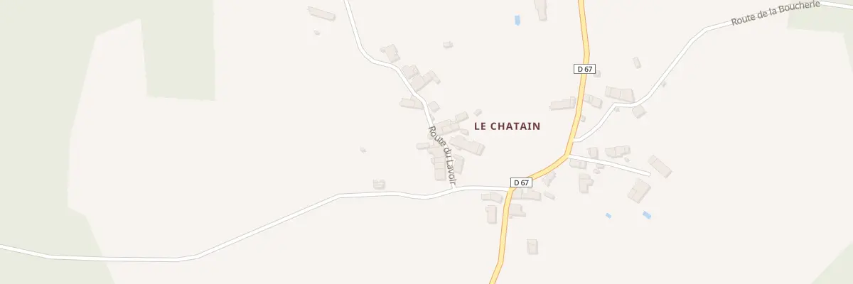 Plan du 5122 Le Chatain à Pensol