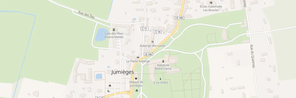 Plan du 117 Rue Guillaume le Conquerant à Jumièges