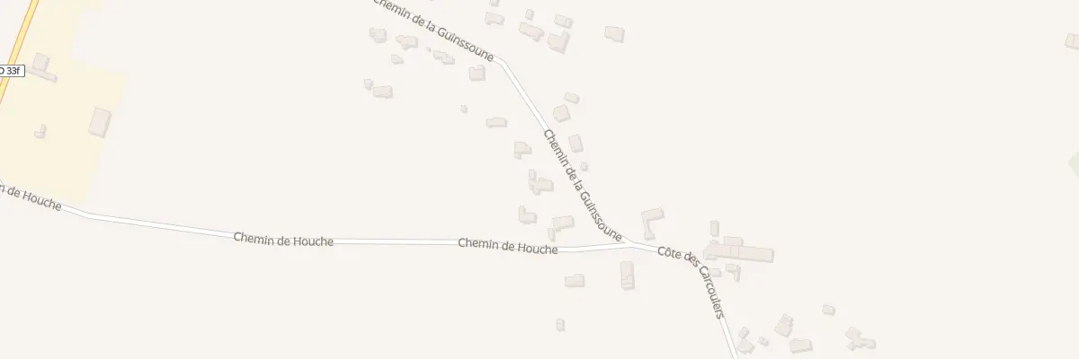 Plan du 3 Che de la Guinssoune à Labarthe-Inard
