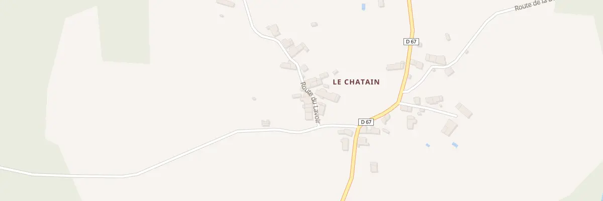 Plan du 5128N Le Chatain à Pensol