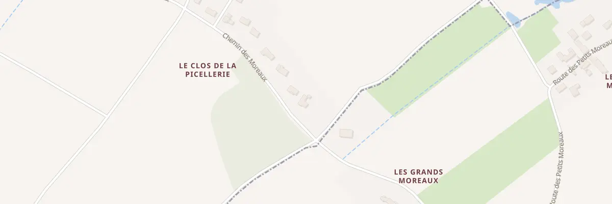 Plan du 72 Che Des Moreaux à Véretz