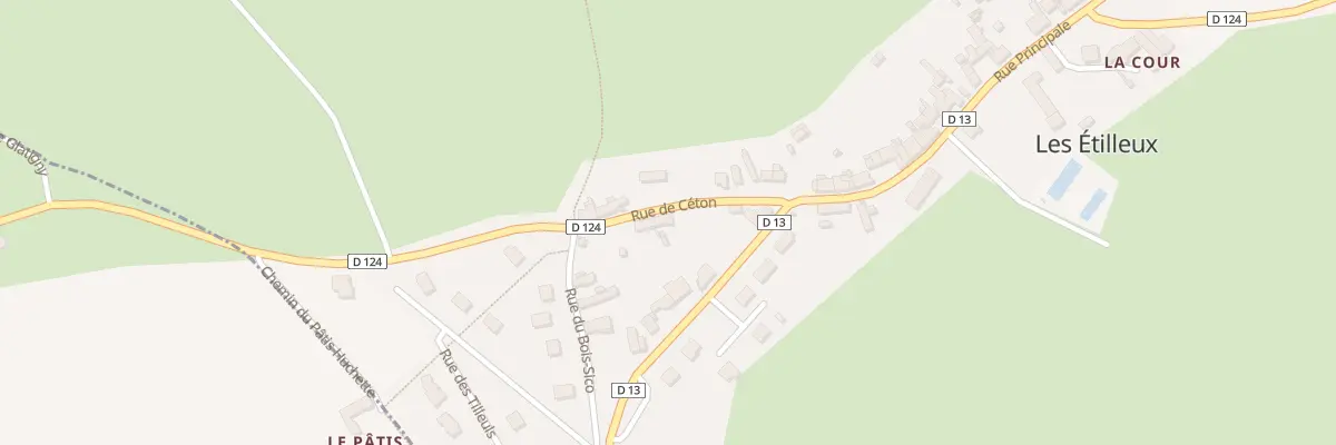 Plan du 55 Rue de Ceton aux Étilleux