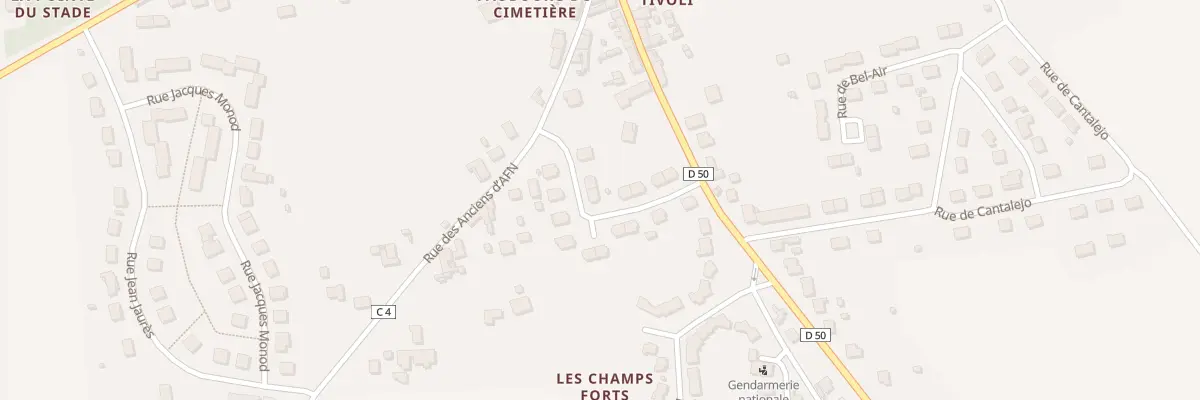 Plan du 9 Av Jacques-marie Rougé à Ligueil