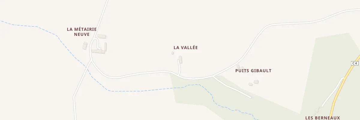 Plan du 156 La Vallee au Louroux