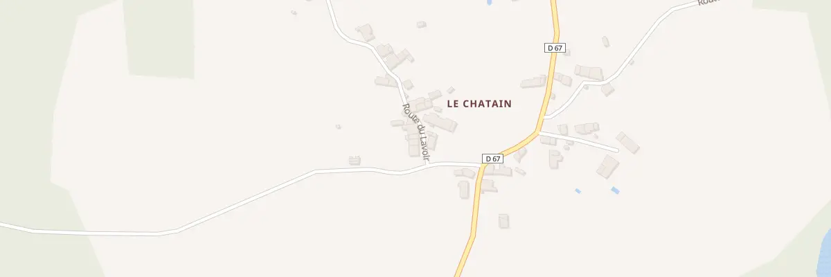 Plan du 5128M Le Chatain à Pensol