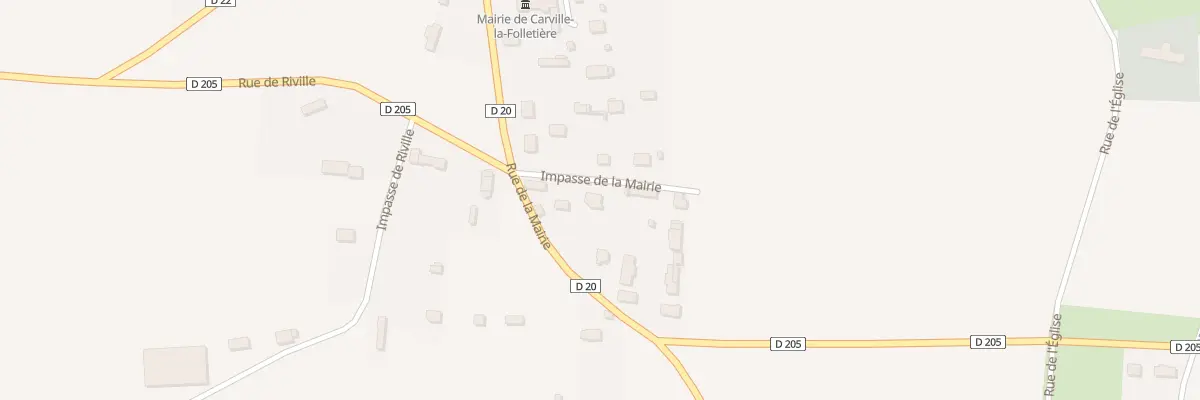 Plan du 86 Imp de la Mairie à Carville-la-Folletière