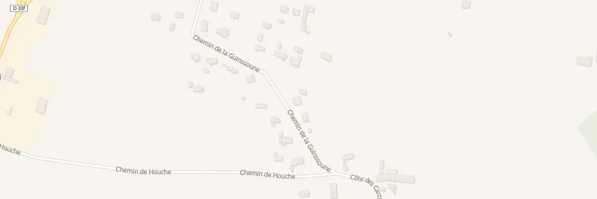 Plan de Che de la Guinssoune à Labarthe-Inard